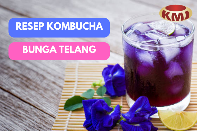 Cara Membuat Kombucha Bunga Telang dengan Bahan-bahan Sederhana